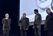 Thierry Frémaux, Jean-Pierre Lavoignat, Christophe d'Yvoire et Alan Parker