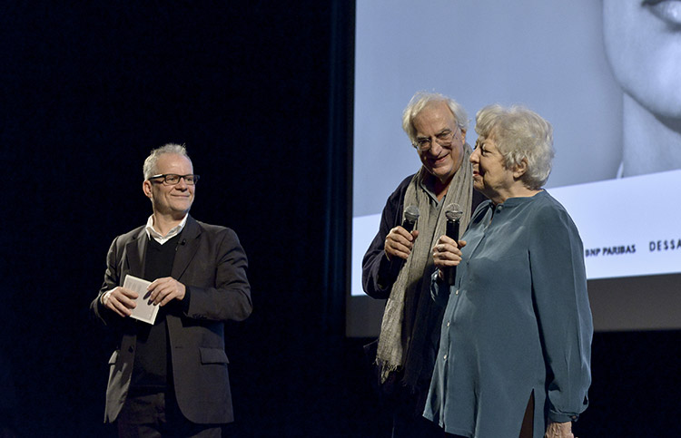 Thierry Frémaux, Bertrand Tavernier et Thelma Schoonmaker